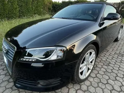 Usata Audi A3 Cabriolet Ambition 105 CV (77 kW) 2010 Nero Cabrio