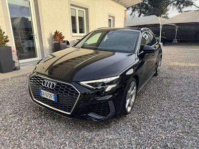 Usata Audi A3 S-Line 150 CV (110 kW) 2021 Nero Berlina