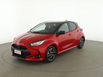 Usata Toyota Yaris Hybrid Style 116 CV (85 kW) 2023 Rosso