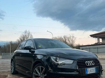 Usata Audi A1 S-Line 90 CV (66 kW) 2013 Nero Utilitaria