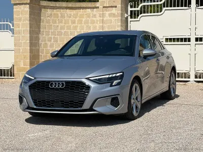 Usata Audi A3 Advanced 150 CV (110 kW) 2020 Argento Berlina