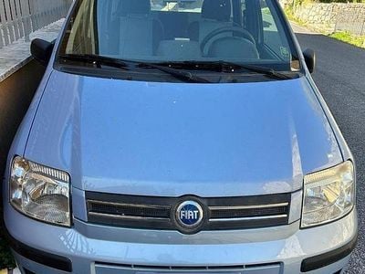 Begagnad Fiat Panda 2007 Blå Halvkombi
