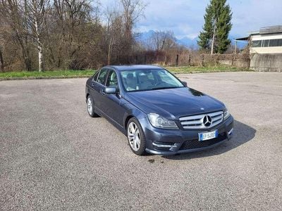 Usata Mercedes C250 Avantgarde 204 CV (150 kW) 2013 Grigio Berlina