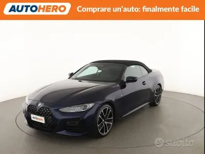 Usata BMW M440 M Sport 374 CV (275 kW) 2021 Blu Berlina