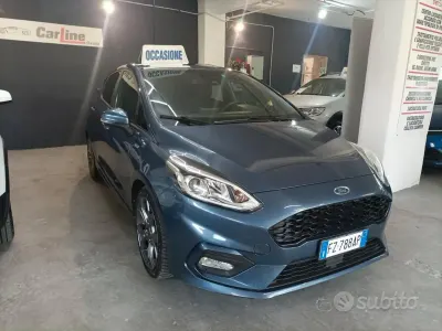 Usata Ford Fiesta ST-Line 86 CV (63 kW) 2020 Bluazzurro Utilitaria