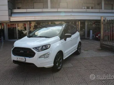 Usata Ford Ecosport ST-Line 99 CV (72 kW) 2018 Bianco SUV