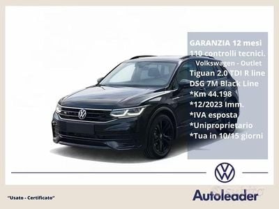 Begagnad VW Tiguan R-line 150 HK (110 kW) 2023 Svart SUV