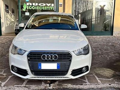 Usata Audi A1 Sportback Attraction 90 CV (66 kW) 2014 Bianco Utilitaria