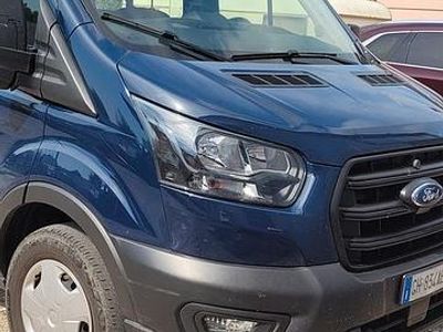 Usata Ford Transit 184 CV (135 kW) 2023 Blu Utilitaria