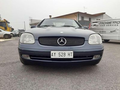 Usata Mercedes SLK200 192 CV (141 kW) 1998 Blu/azzurro Cabrio