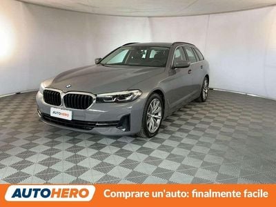 Usata BMW 520 190 CV (139 kW) 2021 Argento Station wagon