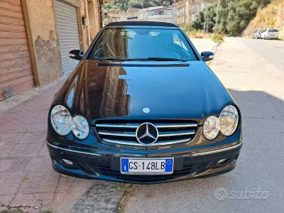 Usata Mercedes CLK320 2007 Nero Cabrio