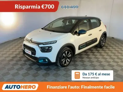 Usata Citroën C3 Shine 102 CV (75 kW) 2020 Bianco Utilitaria