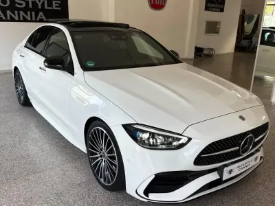 Usata Mercedes C300 Premium Plus 265 CV (194 kW) 2021 Bianco Berlina