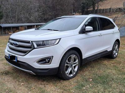 Usata Ford Edge Titanium S 209 CV (153 kW) 2017 Bianco SUV