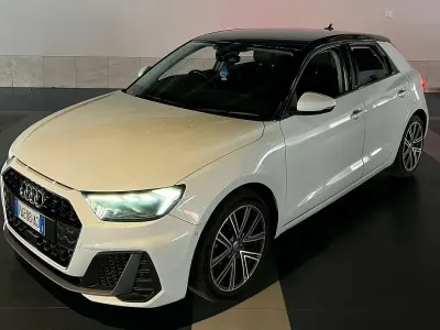 Usata Audi A1 Sportback Ambiente 95 CV (69 kW) 2020 Bianco Utilitaria