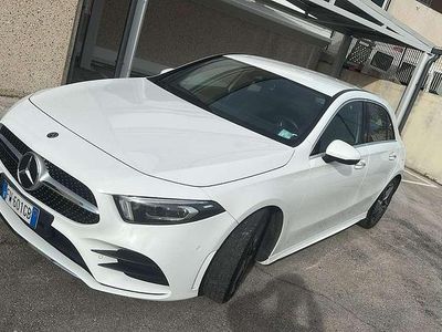 Usata Mercedes A180 Premium 116 CV (85 kW) 2019 Bianco Berlina