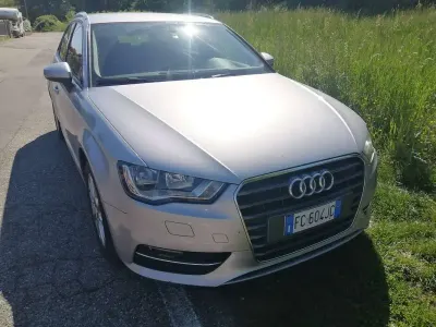 Begagnad Audi A3 Ambiente 110 HK (80 kW) 2016 Grå Sedan