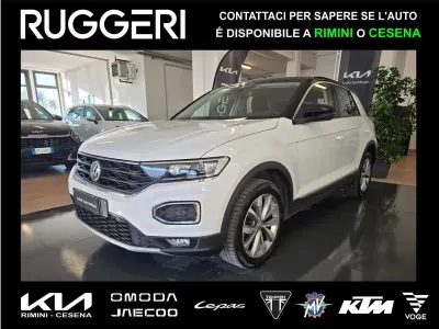 Usata VW T-Roc 150 CV (110 kW) 2018 Bianco SUV