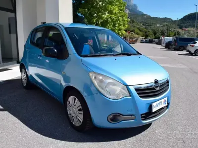 Usata Opel Agila Enjoy 86 CV (63 kW) 2008 Blu Utilitaria