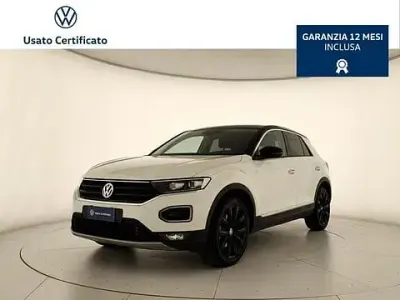 Usata VW T-Roc Advance 150 CV (110 kW) 2019 Bianco SUV