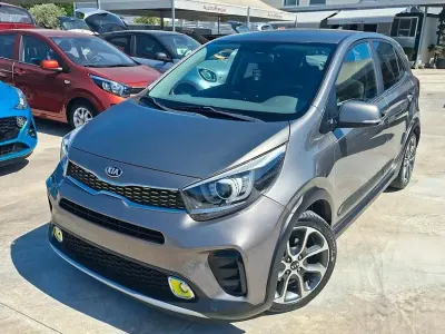 Usata Kia Picanto X-Line 85 CV (62 kW) 2018 Grigio Utilitaria