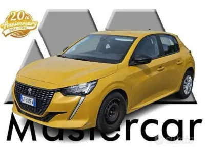 Usata Peugeot 208 Active 75 CV (55 kW) 2023 Giallo Utilitaria
