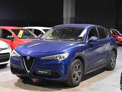 Usata Alfa Romeo Stelvio Business 190 CV (139 kW) 2021 Blu SUV