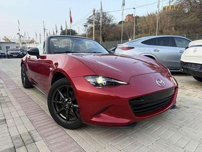 Usata Mazda MX5 Sports-Line 131 CV (96 kW) 2017 Rosso Cabrio