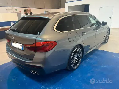 Usata BMW 520 M Sport 190 CV (139 kW) 2019 Grigio Station wagon