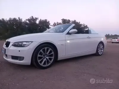 Usata BMW 320 Cabriolet 177 CV (130 kW) 2009 Bianco Cabrio
