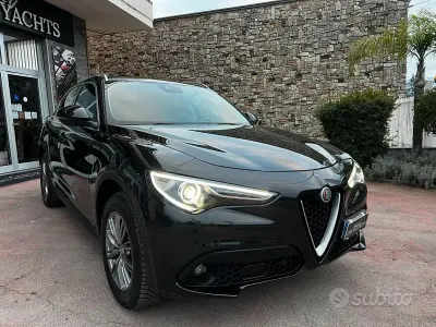 Usata Alfa Romeo Stelvio 210 CV (154 kW) 2018 Nero SUV