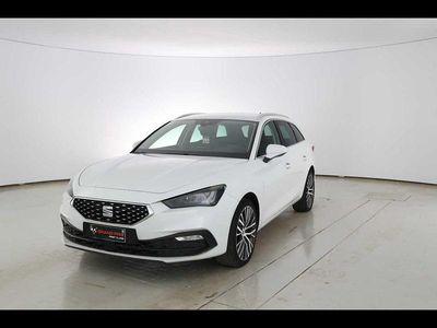 Usata Seat Leon XCELLENCE 150 CV (110 kW) 2021 Bianco Station wagon