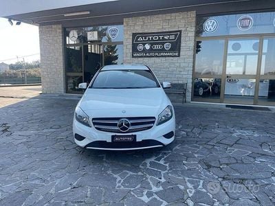 Usata Mercedes A180 Executive 109 CV (80 kW) 2013 Bianco Berlina