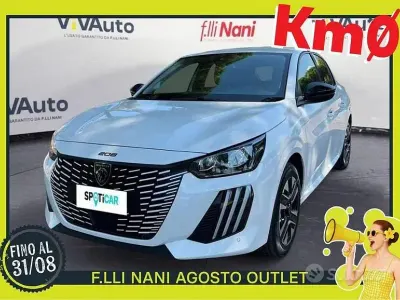 Nuova Peugeot 208 Allure 100 CV (73 kW) 2026 Bianco Utilitaria
