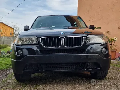 Usata BMW X3 150 CV (110 kW) 2007 Nero SUV