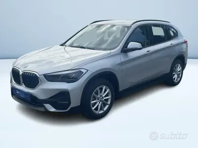 Usata BMW X1 Advantage 150 CV (110 kW) 2020 Argento metallizzato SUV