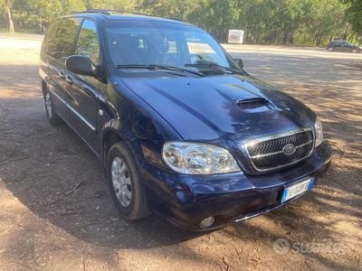 Usata Kia Carnival Family 144 CV (105 kW) 2006 Blu Monovolume