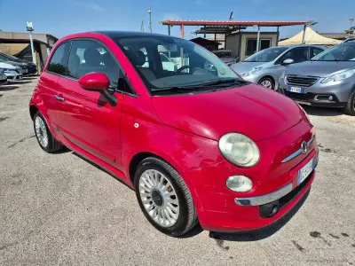 Usata Fiat 500 Lounge 69 CV (50 kW) 2010 Rosso Berlina