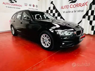 Usata BMW 318 Advantage 150 CV (110 kW) 2018 Nero Station wagon