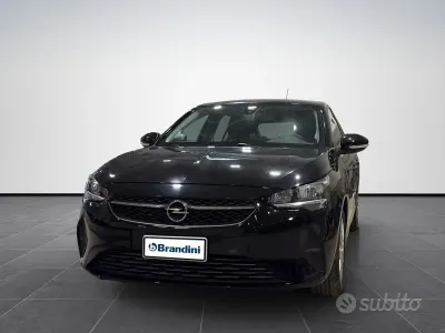 Usata Opel Corsa Edition 75 CV (55 kW) 2021 Nero Utilitaria