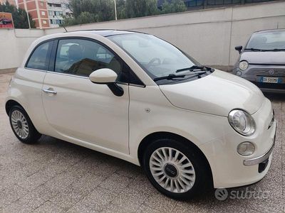Usata Fiat 500 85 CV (62 kW) 2012 Bianco Utilitaria
