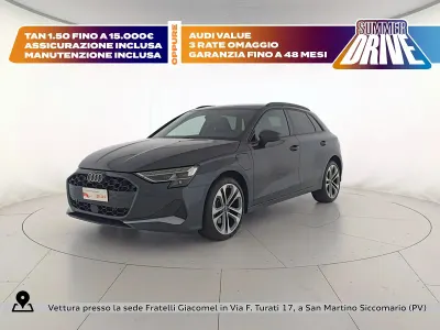 Usata Audi A3 Advanced Plus 204 CV (150 kW) 2025 Grigio manhattan metallizzato Berlina