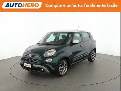 Usata Fiat 500L Cross 95 CV (69 kW) 2018 Verde Monovolume