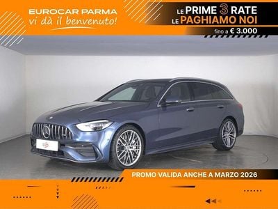 Usata Mercedes C43 AMG Premium 408 CV (300 kW) 2023 Blu Station wagon