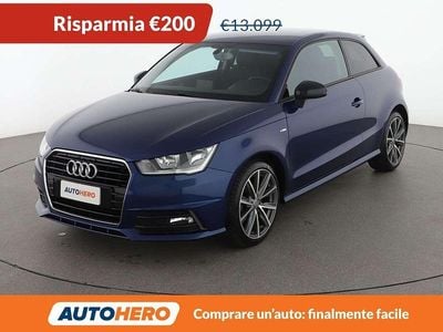 Usata Audi A1 Design 95 CV (69 kW) 2017 Blu/azzurro Utilitaria