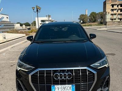 Usata Audi Q3 S-Line 150 CV (110 kW) 2019 Nero SUV