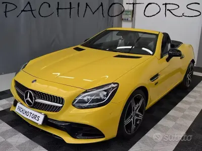 Usata Mercedes SLC300 AMG line 245 CV (180 kW) 2020 Giallo Cabrio