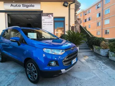 Usata Ford Ecosport Titanium 111 CV (81 kW) 2017 Blu SUV