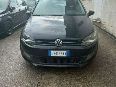 Usata VW Polo Highline 90 CV (66 kW) 2010 Nero Utilitaria
